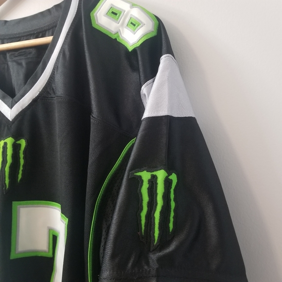 Autographed Rob Gronkowski 87 Jersey Rare Monster Energy New England Patriots XL - Picture 7 of 16